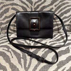 Rebecca Minkoff Black Leather Crossbody Bag